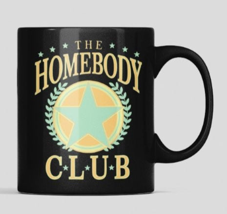 The HOMEBODY CLUB Coffee Mug