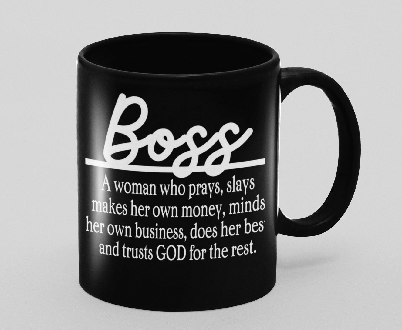 Boss Affirmation Coffee Mug
