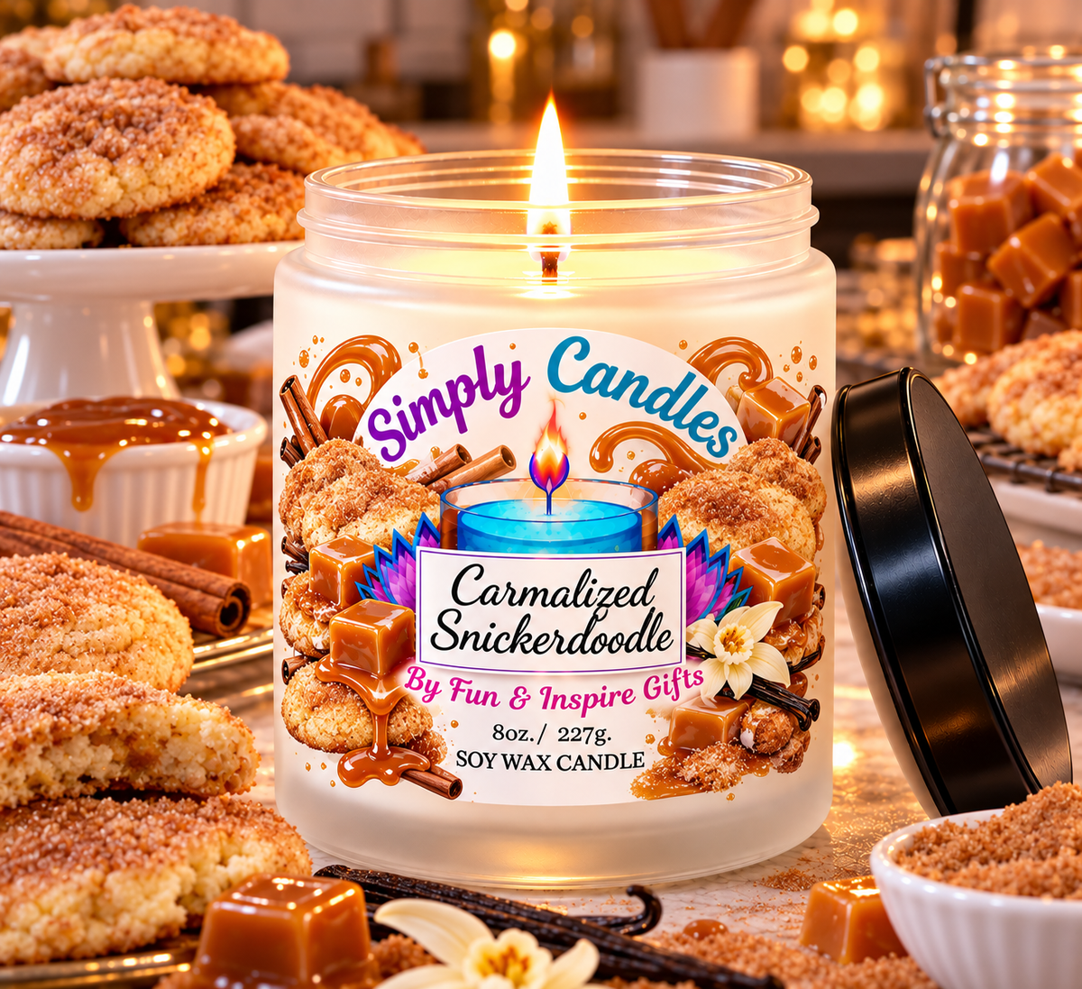 Caramelized Snickerdoodle Scented Candle