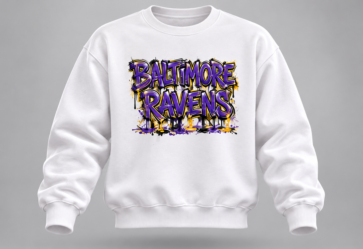 Baltimore Ravens Drip Sweatshirt