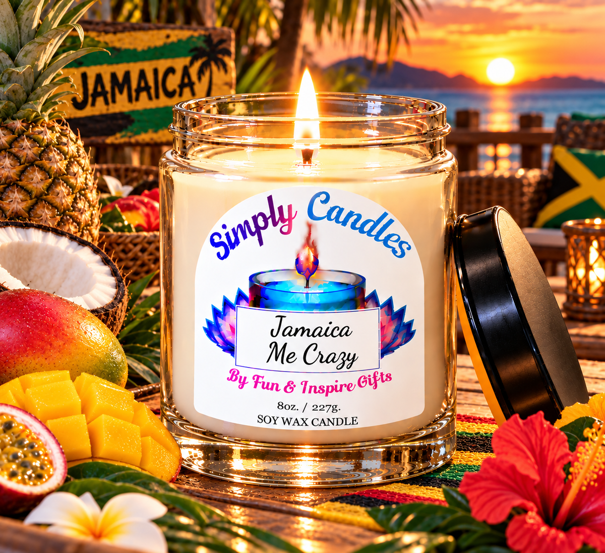Jamaica Me Crazy Scented Candle