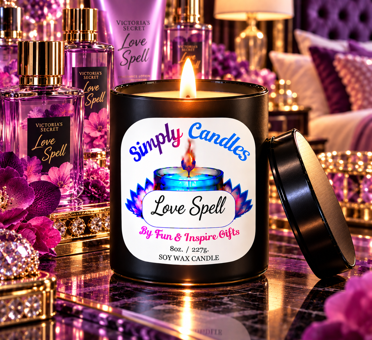 Love Spell Scented Candle