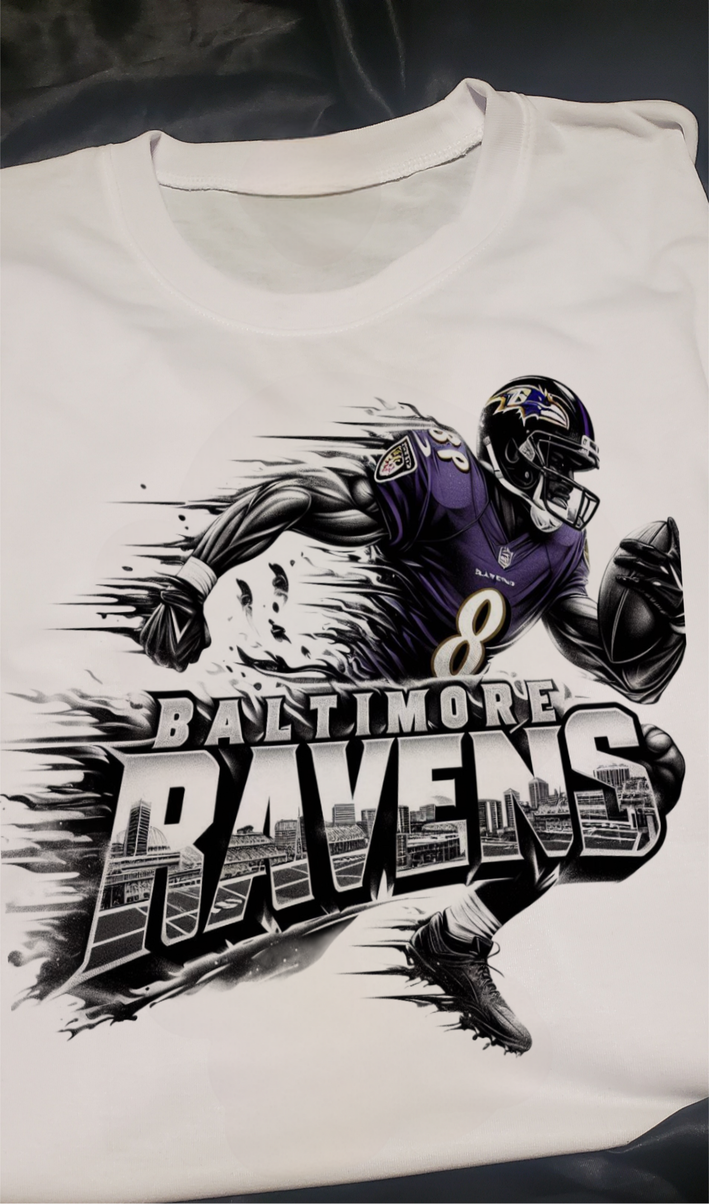 Lamar Jackson Baltimore Ravens Unisex Tee