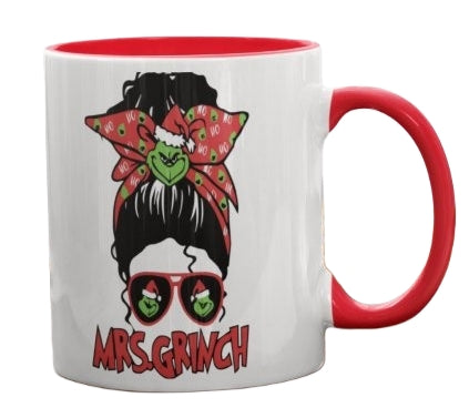 Mrs. GRINCH Tee and Coffee Mug Bundle