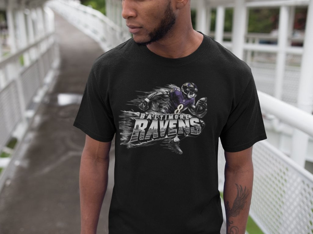 Lamar Jackson Baltimore Ravens Unisex Tee