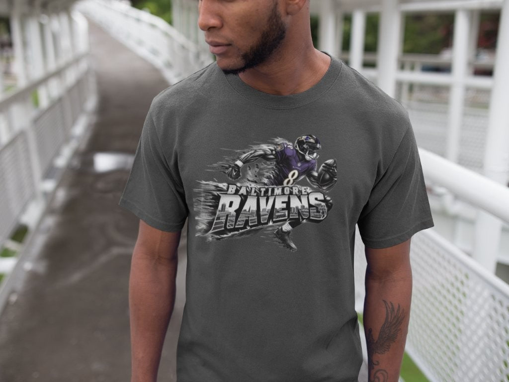 Lamar Jackson Baltimore Ravens Unisex Tee