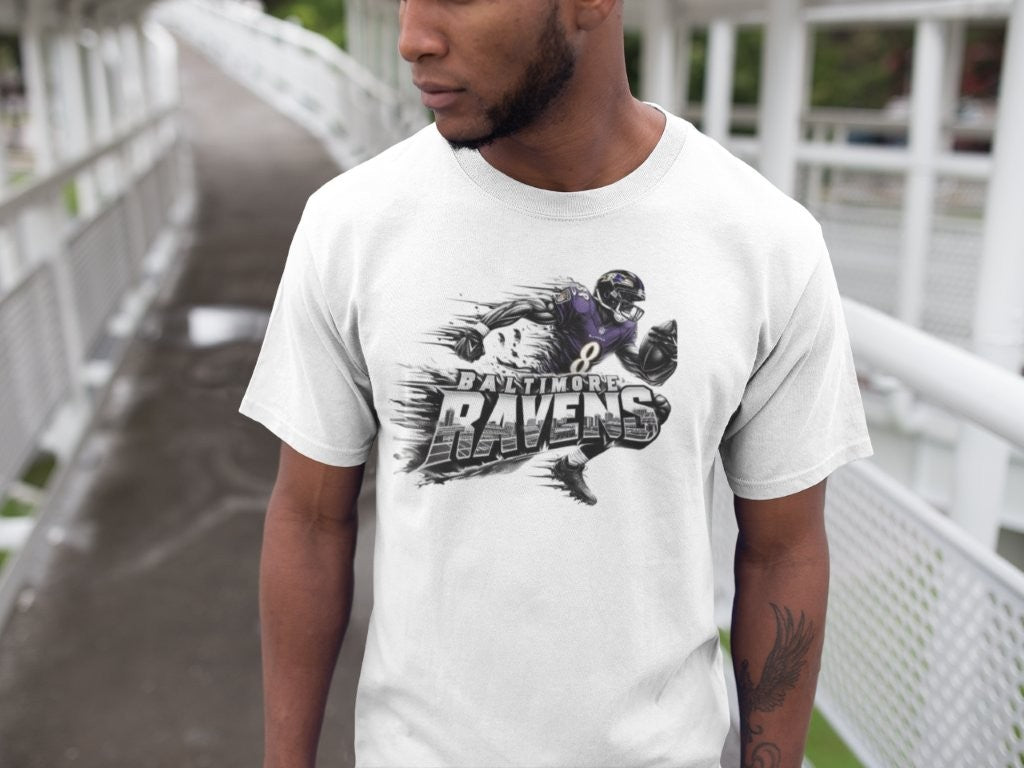 Lamar Jackson Baltimore Ravens Unisex Tee
