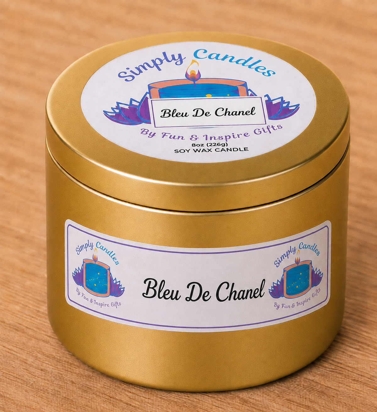 Bleu De Chanel Scented Candle