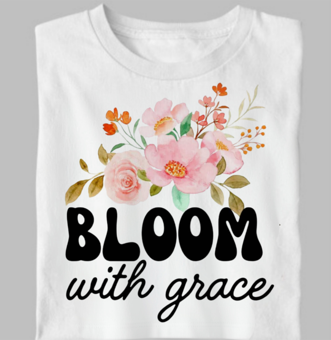 Bloom With Grace Tee