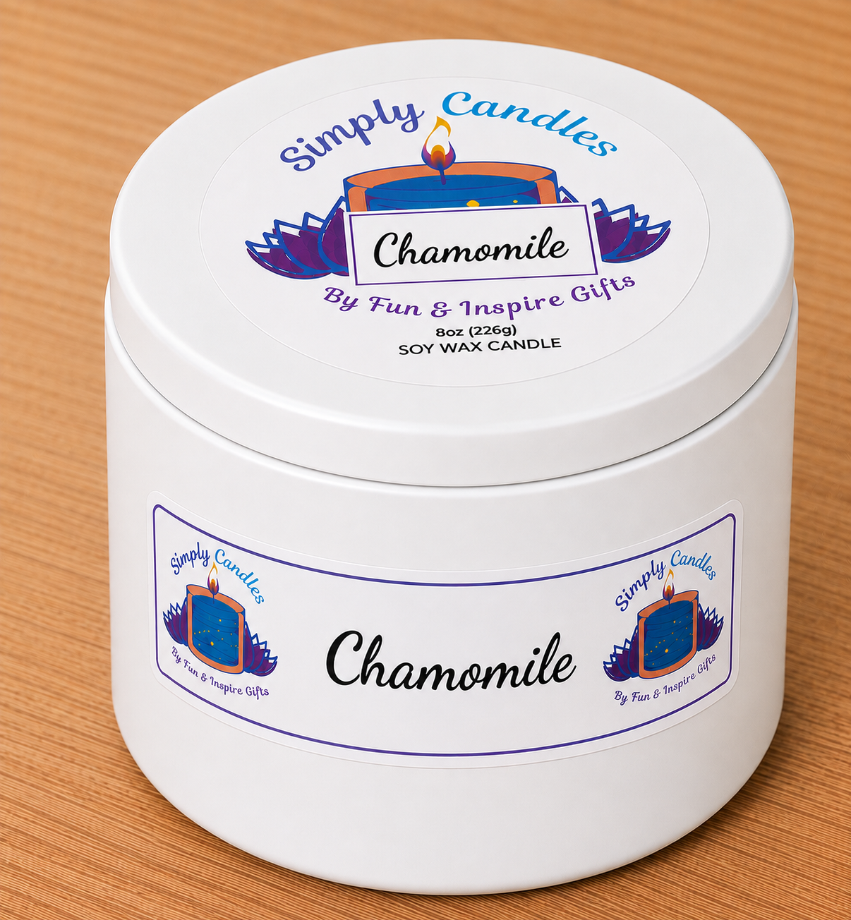 Chamomile Scented Candle
