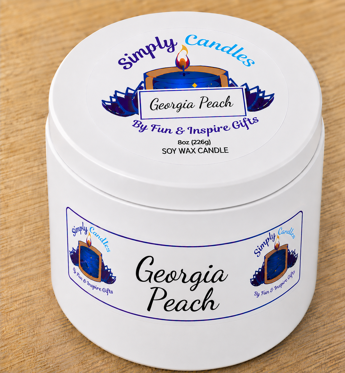 Georgia Peach Scented Candle