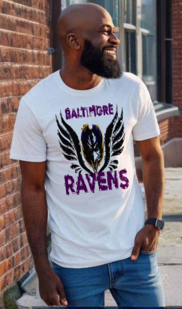 Baltimore Ravens "The Glitch" Unisex Tee