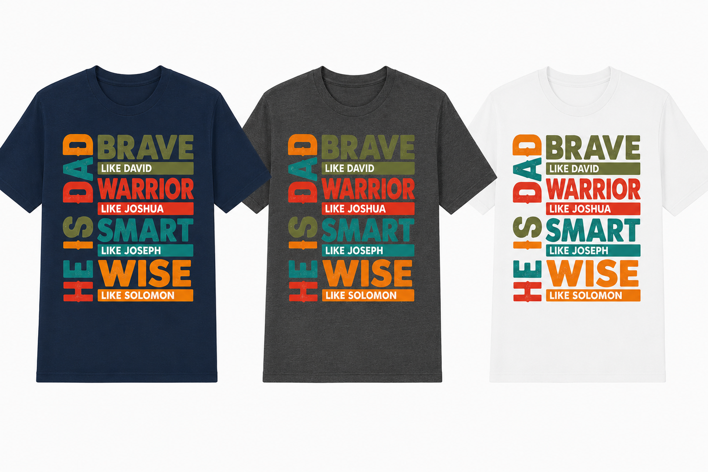 HE IS DAD ...Tee and Coffee Mug Bundle