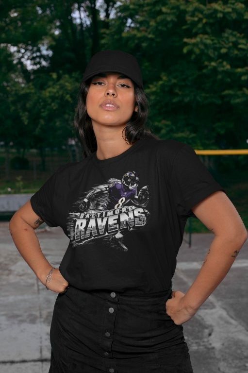 Lamar Jackson Baltimore Ravens Unisex Tee