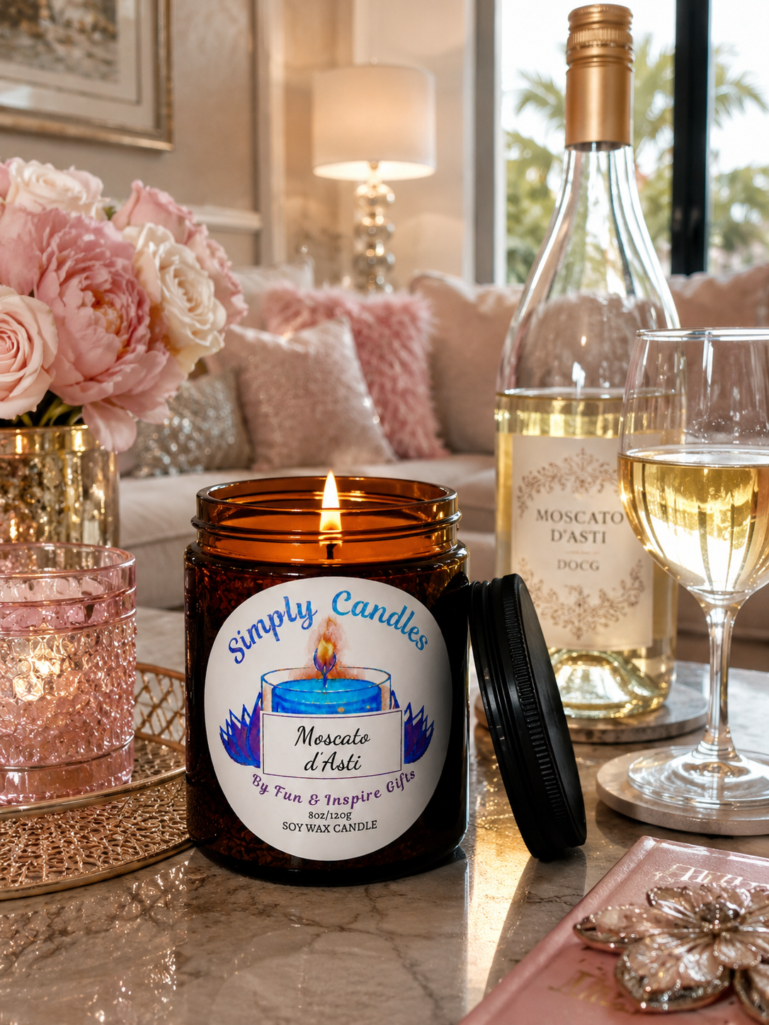 Moscato d'Asti Scented Candle
