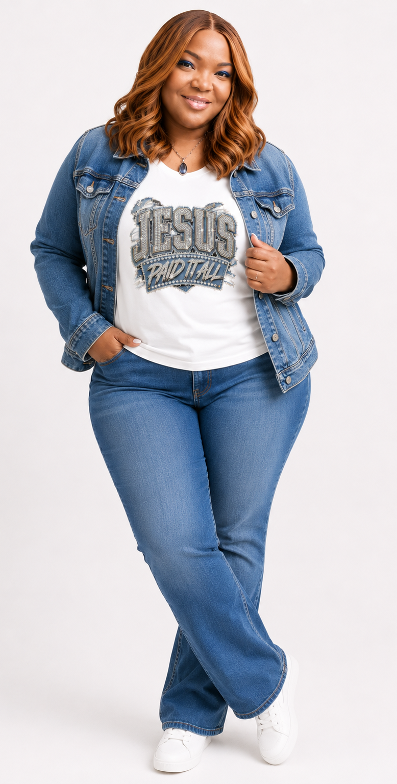 JESUS Paid It All Tee