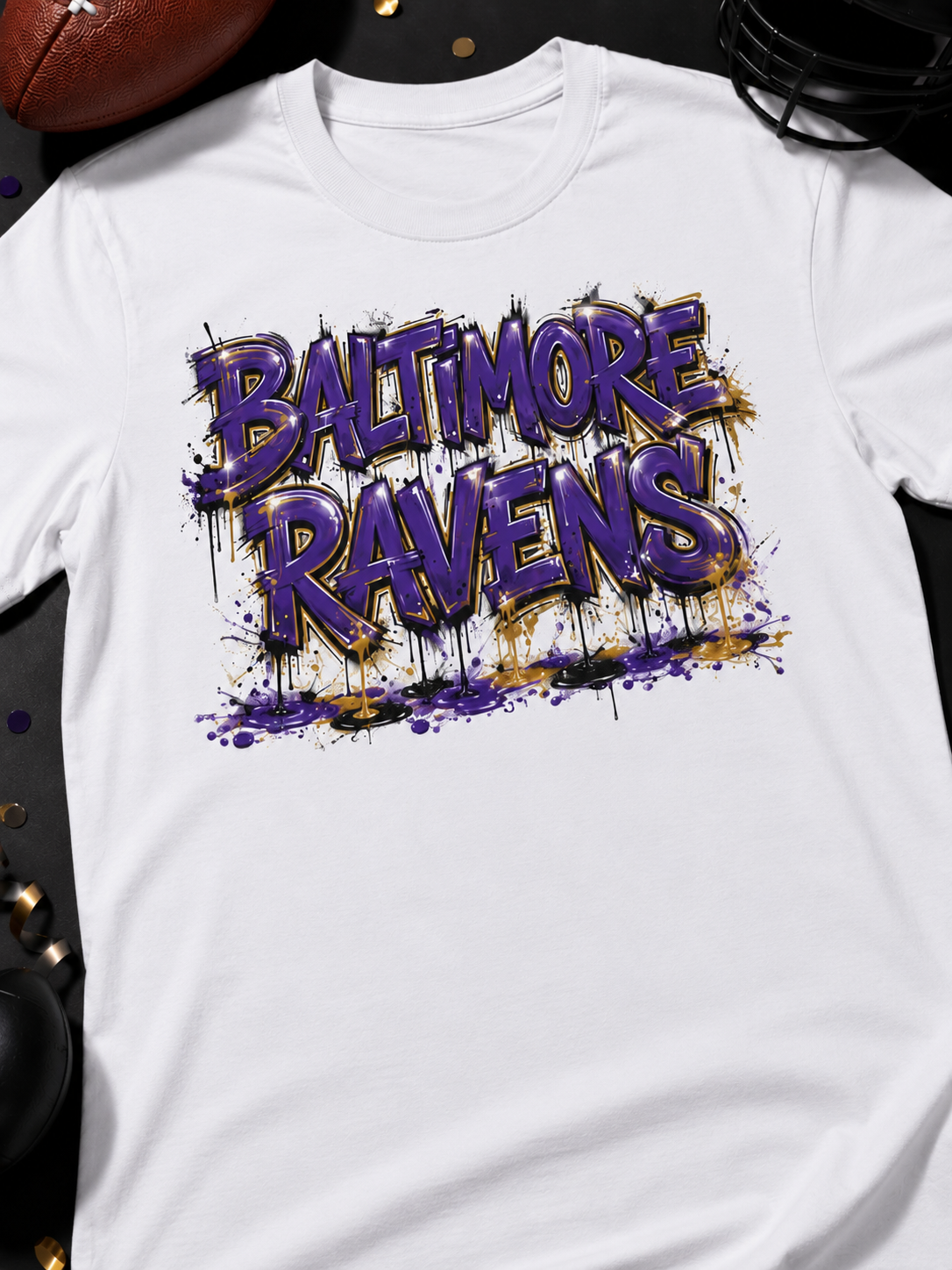 Baltimore Ravens Drip Tee