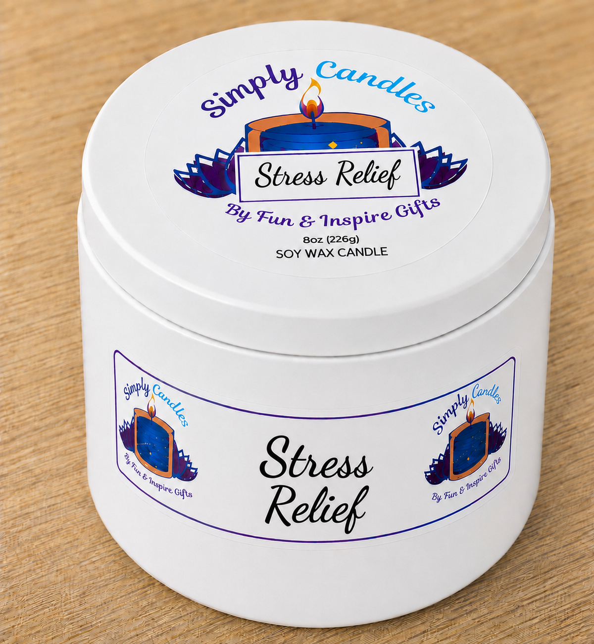 Stress Relief Scented Candle