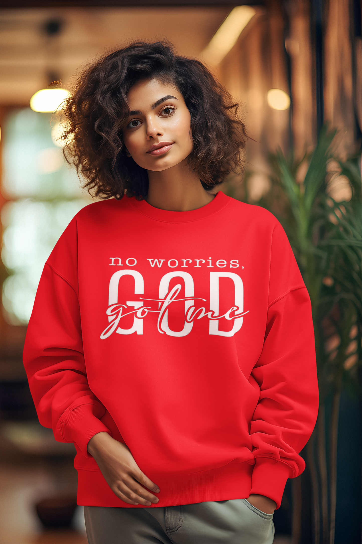 No Worries God Got Me Sweatshirt