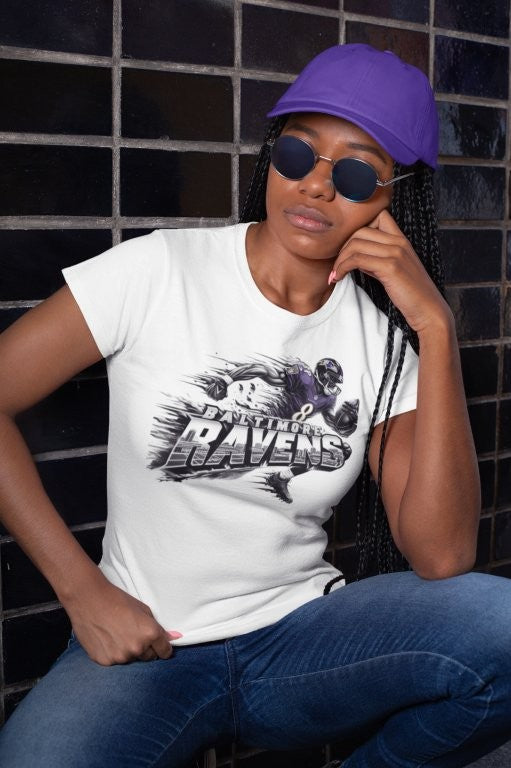 Lamar Jackson Baltimore Ravens Unisex Tee