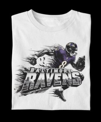 Lamar Jackson Baltimore Ravens Unisex Tee