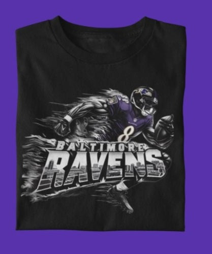Lamar Jackson Baltimore Ravens Unisex Tee