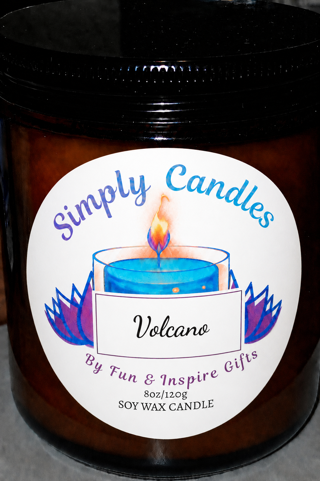 Volcano Scented Candle