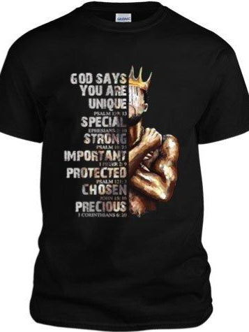 God Says You Are... Men's Tee