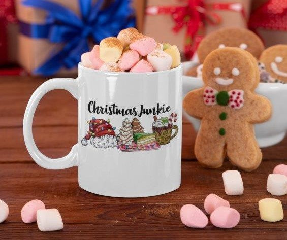 Christmas Junkie Coffee Mug