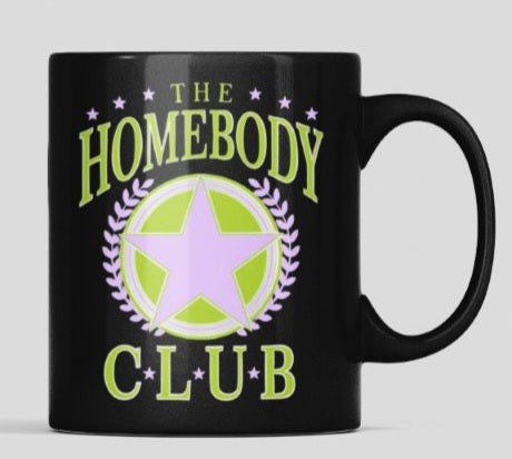 The HOMEBODY CLUB Coffee Mug