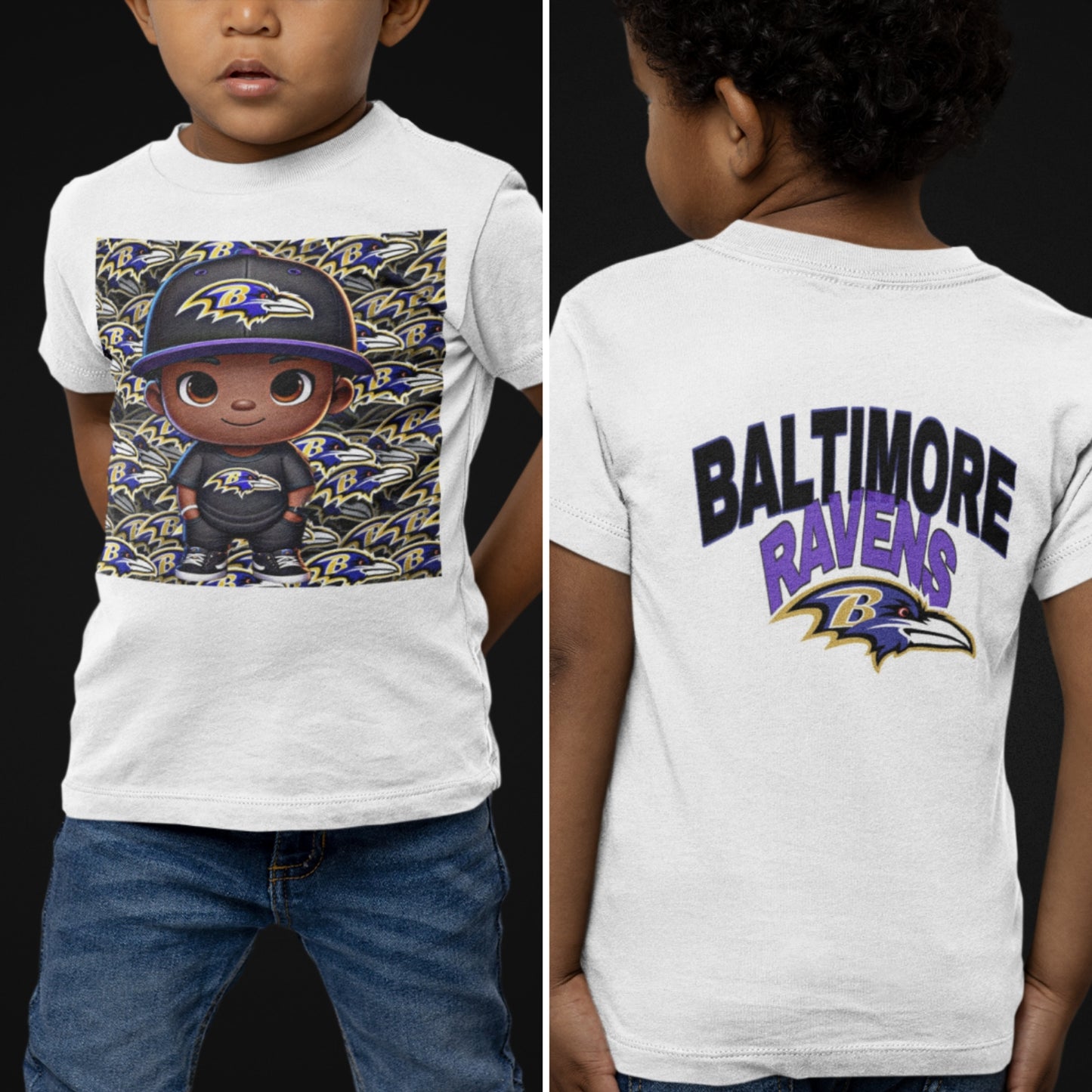 Boys Baltimore Ravens Tee