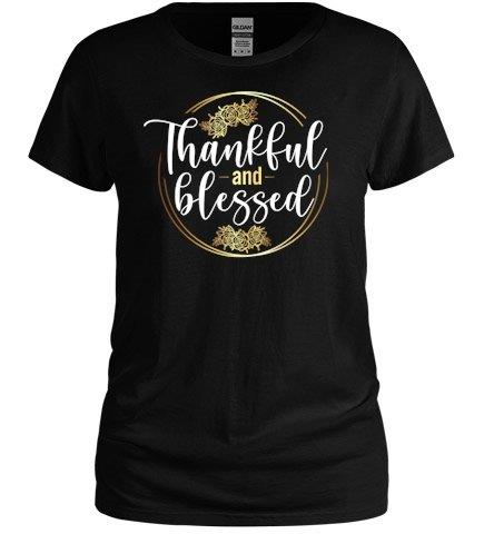 Thankful and Blessed Tee