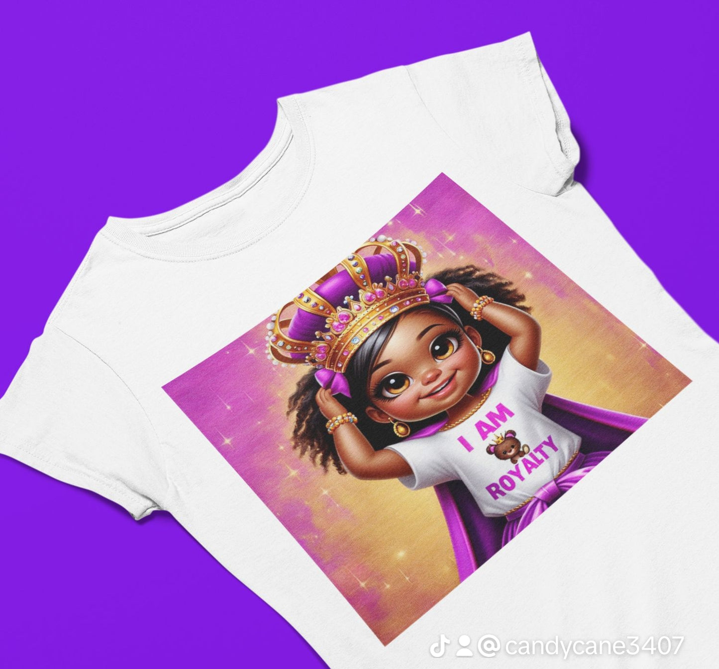 I AM Royalty Girls Tee