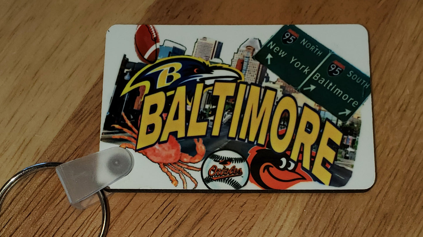 BALTIMORE Keychain