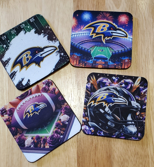 BMore Ravens Coasters