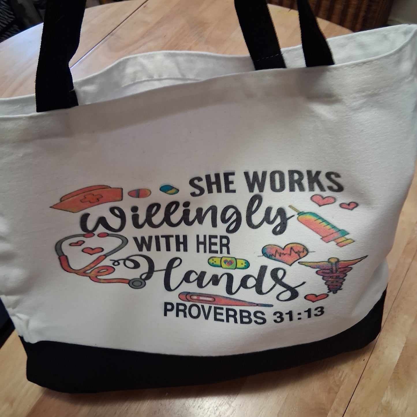 She Works Willingly With Her Hands Nurse Deluxe Gift Set