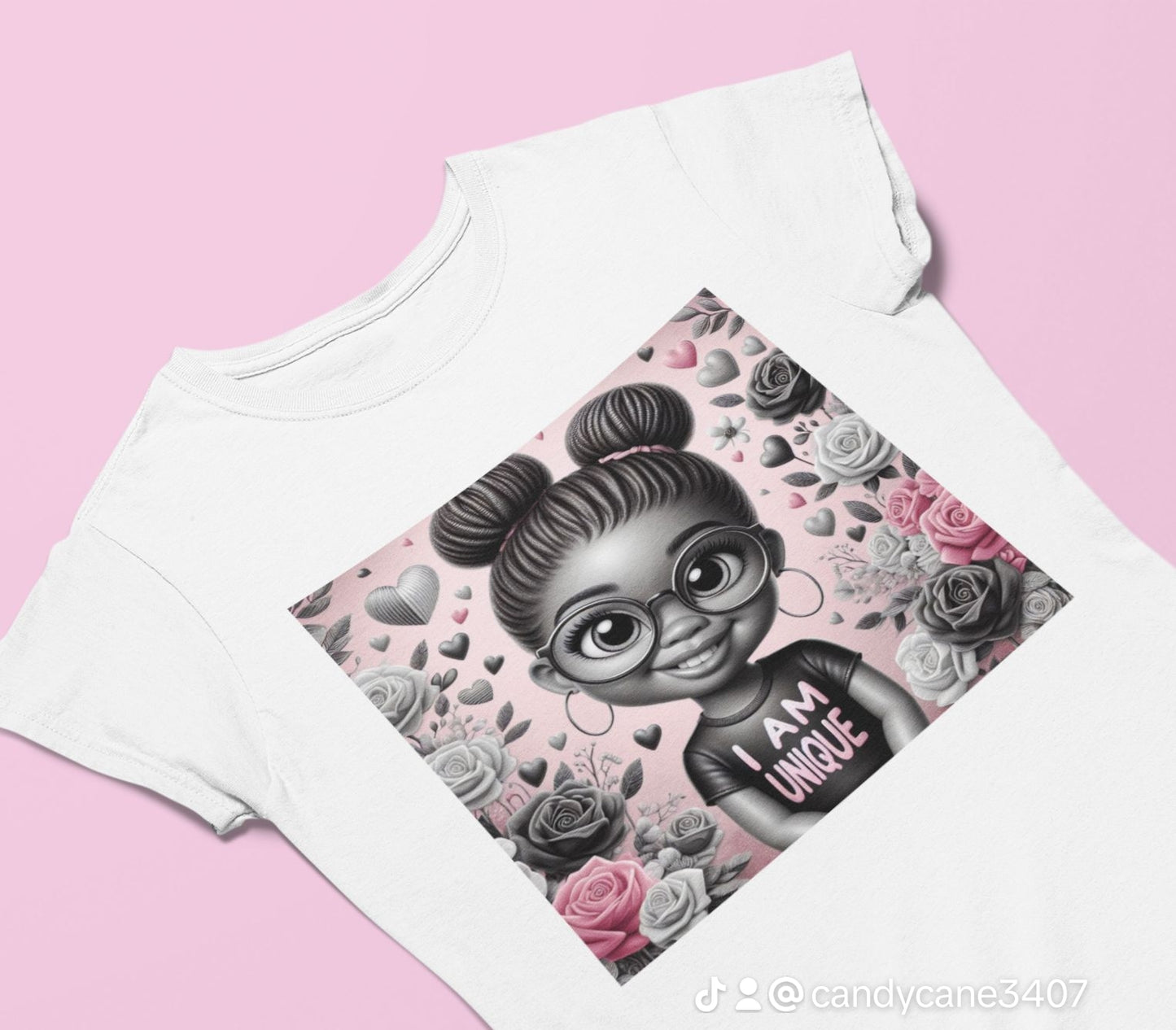 I AM Unique Girls Tee