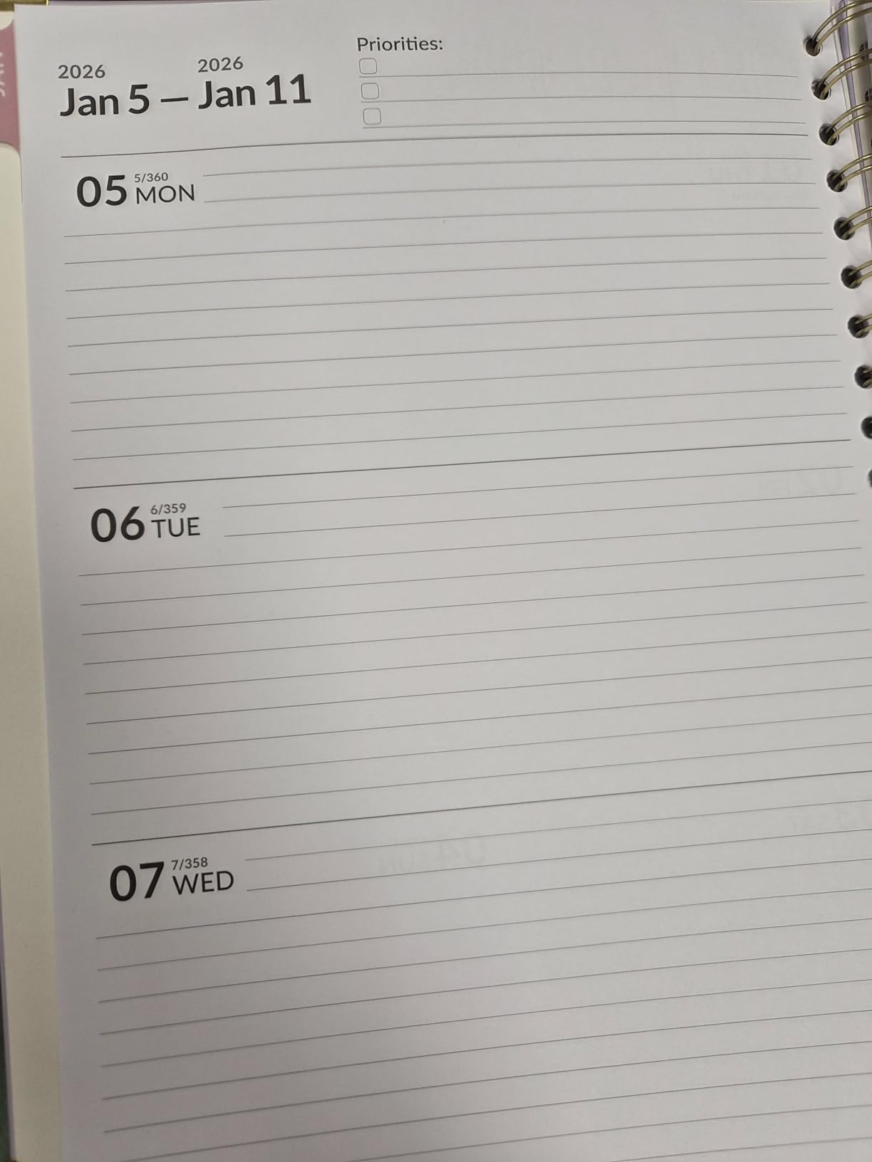 Girl Boss 2026 On-The-Go Planner