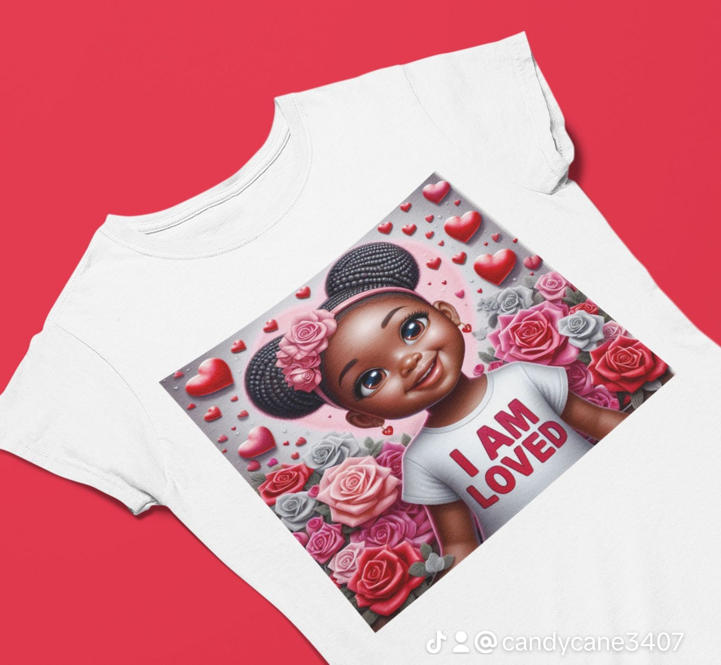 I AM Loved Girls Tee