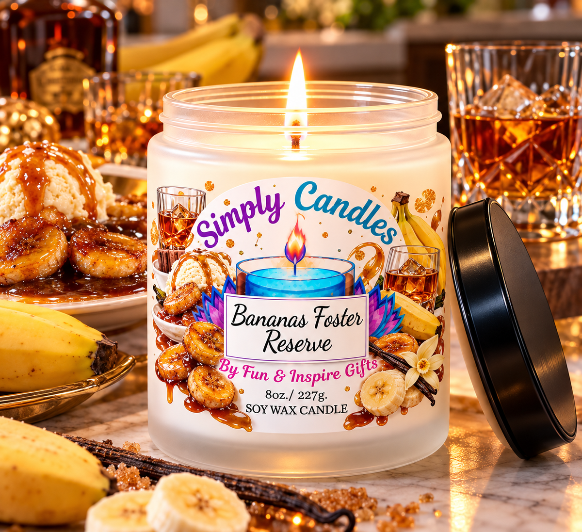 Bananas Foster Reserve Scented Candle