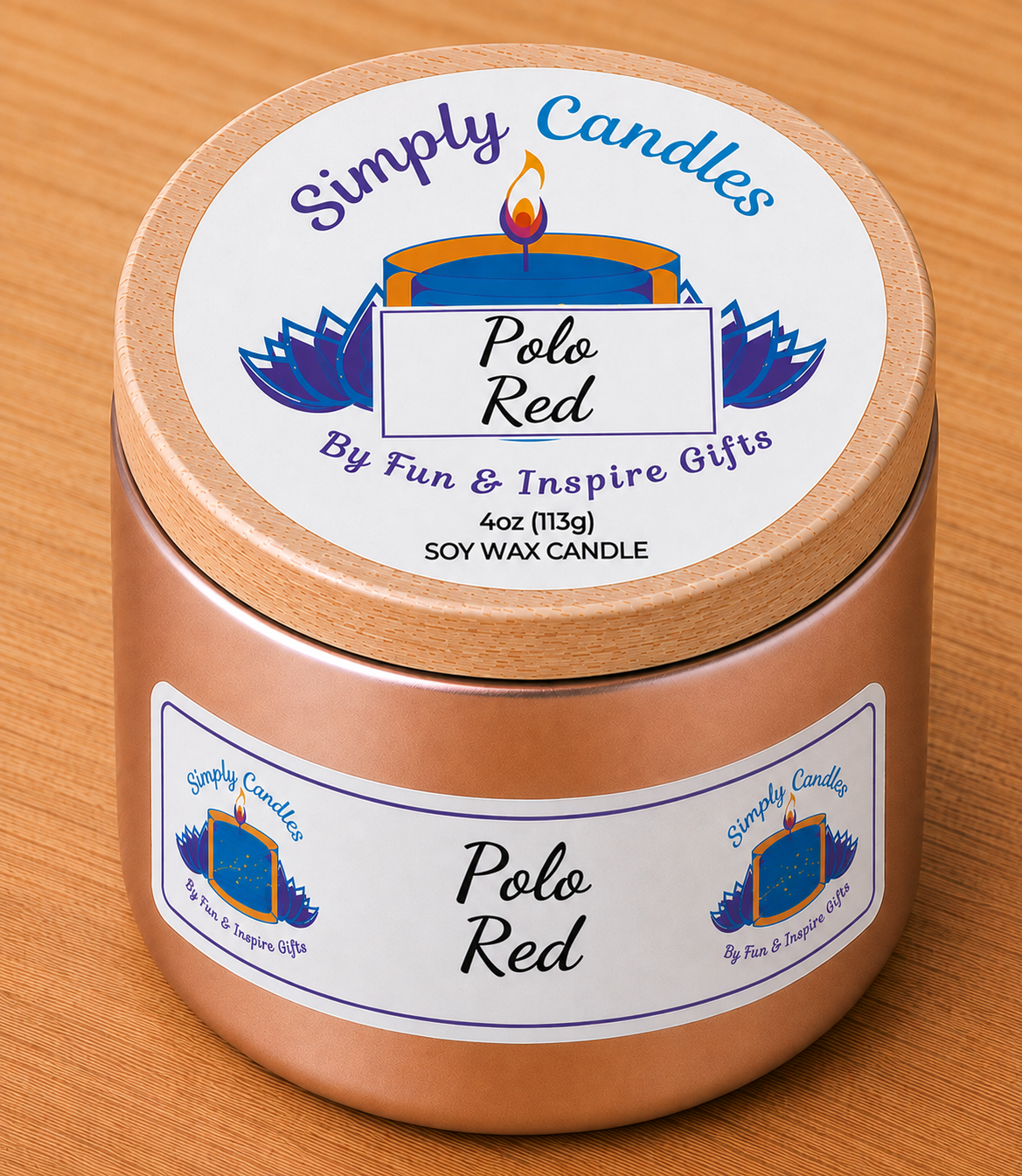 Polo Red Scented Candle