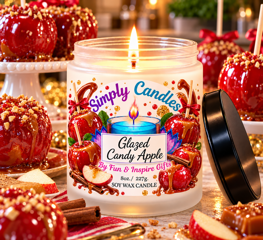 Glazed Candy Apple Scented Candle