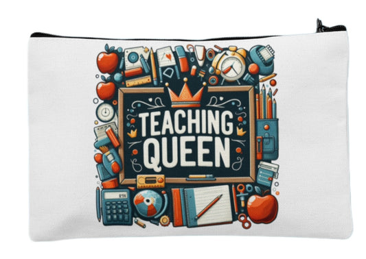 Teaching Queen Makeup Pouch