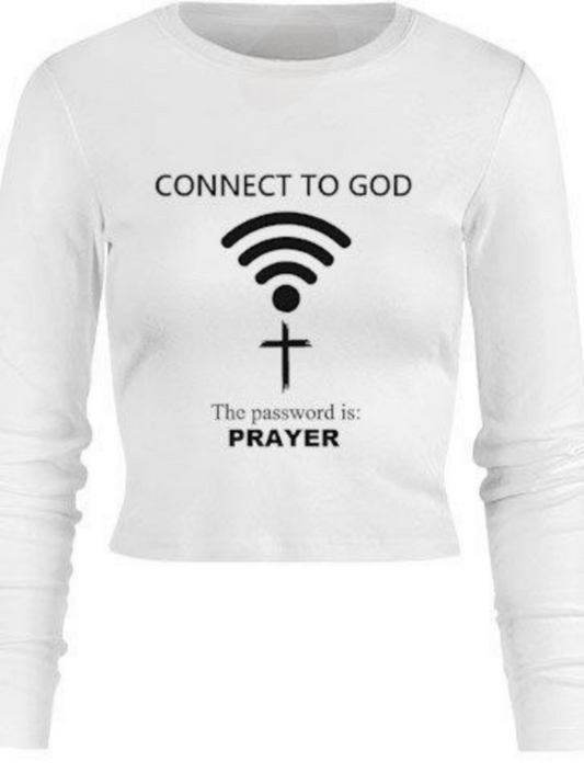 Connect To God Ladies Tee