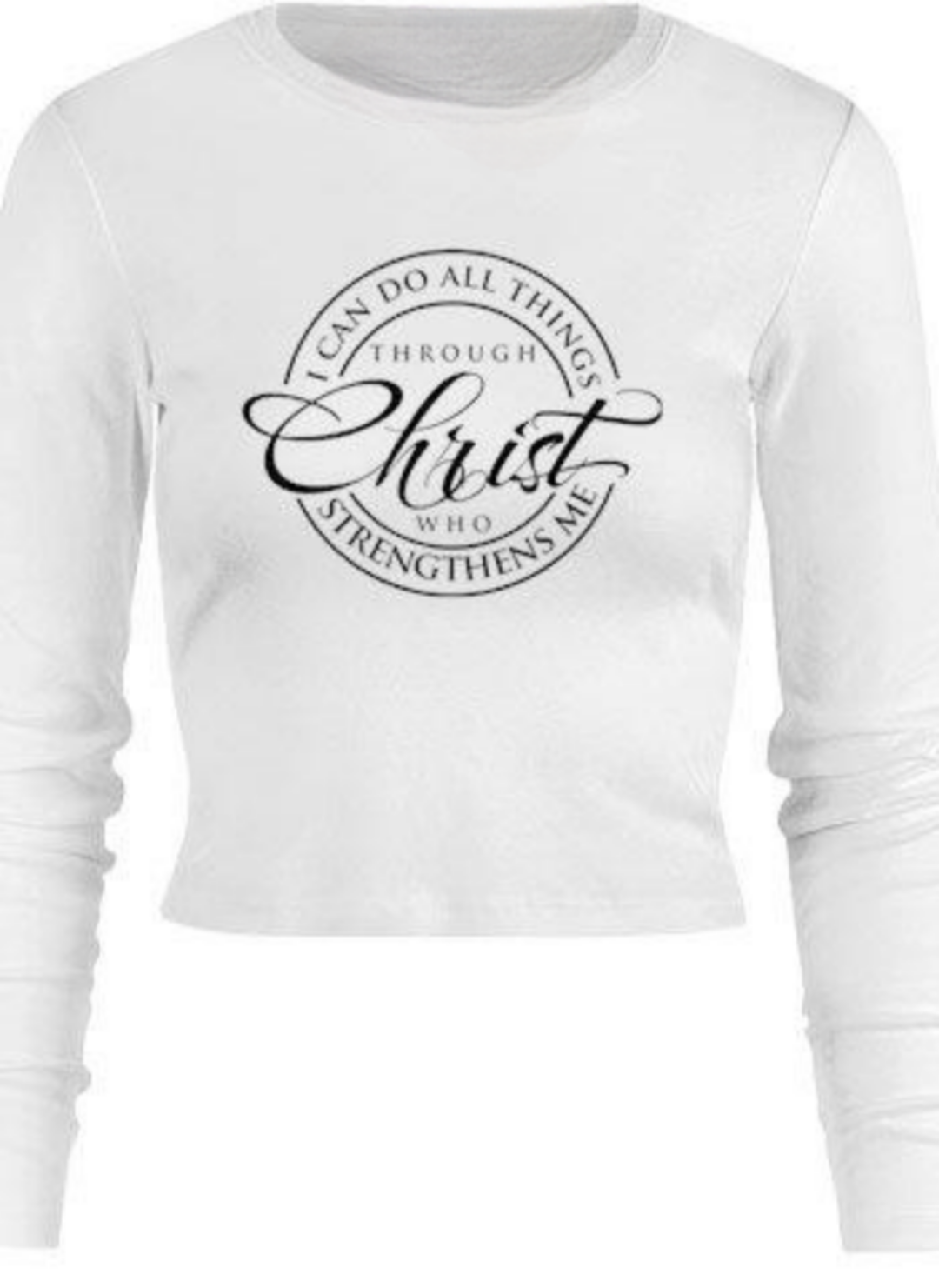 I Can Do All Things Through Christ...Ladies Tee