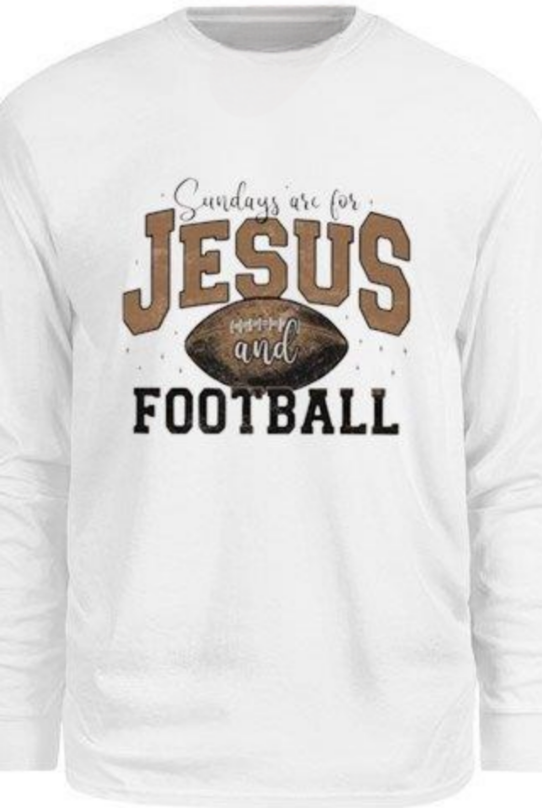 Sundays Are For Jesus and Football Men's Tee