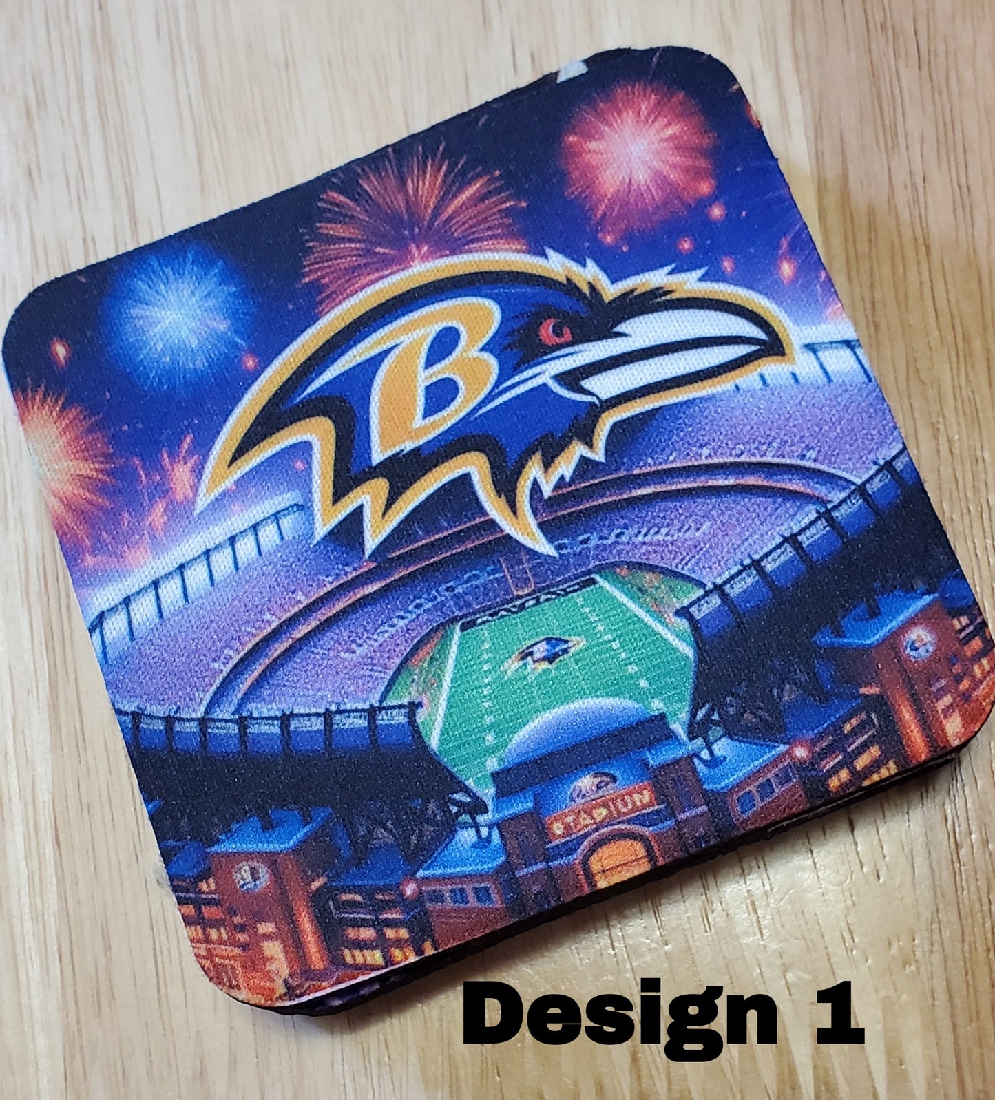 BMore Ravens Coasters