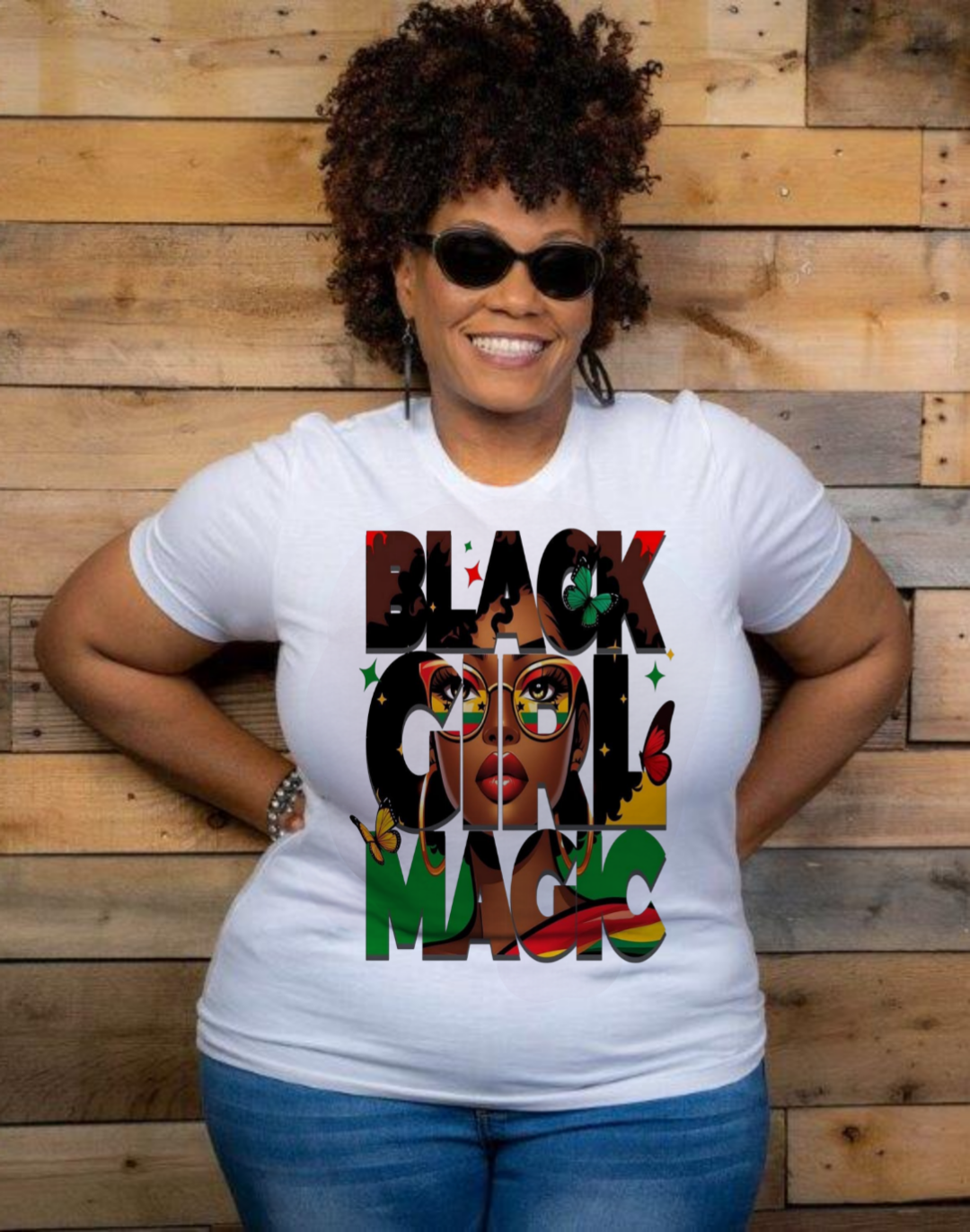 Black Girl Magic Ladies Tee