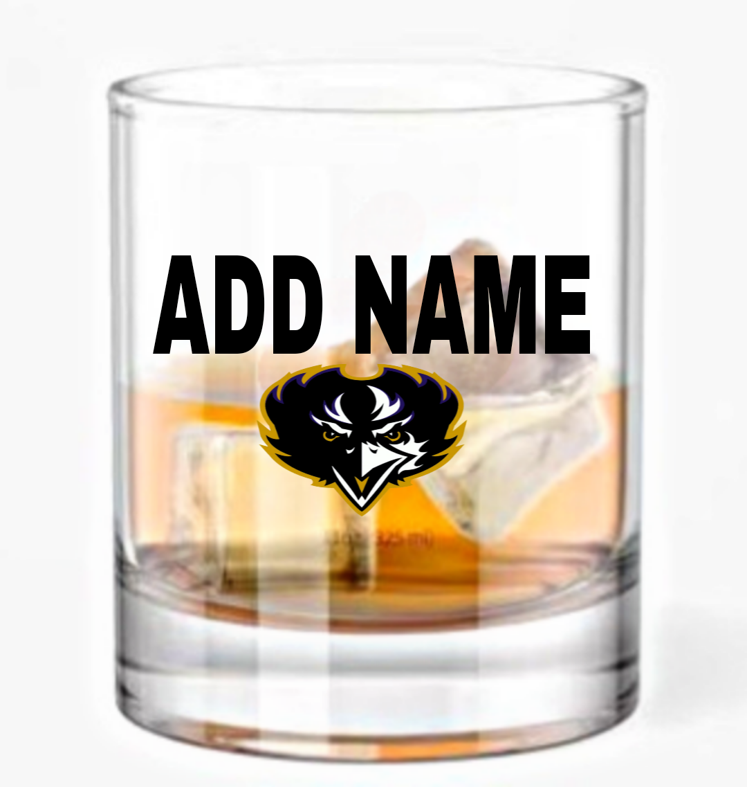 Lamar Jackson Baltimore Ravens Whiskey Glass