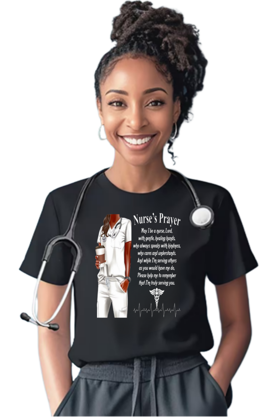 Personalized Nurse's Prayer Gift Set